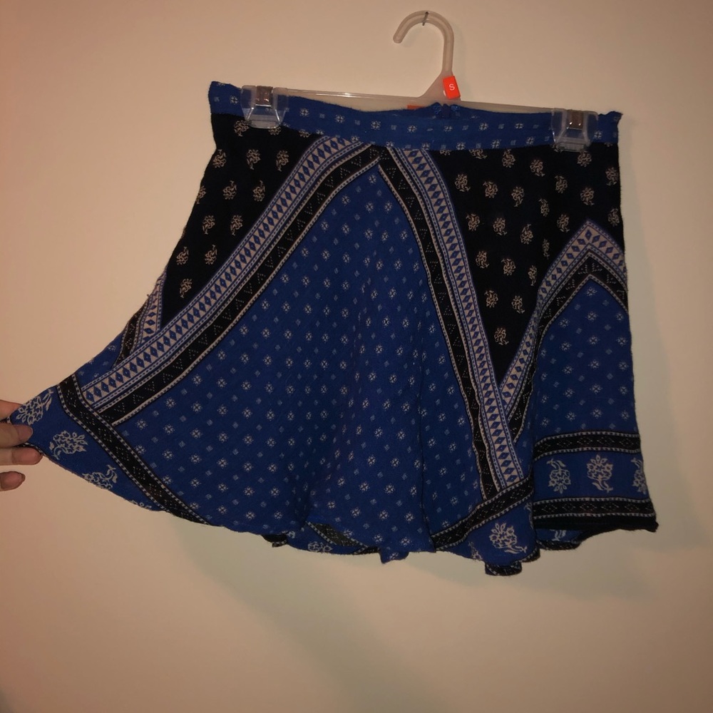 Pattern flowy mini skirt - Picture 5 of 5